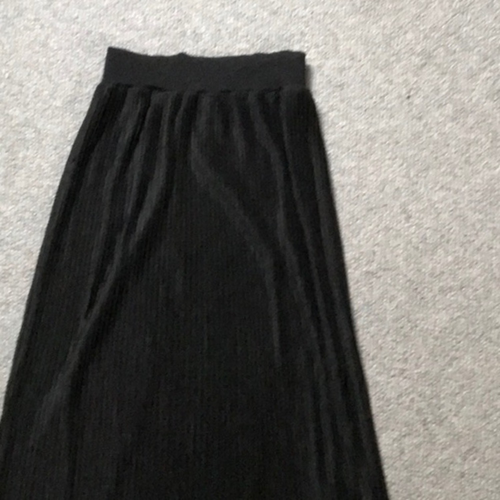 Zara knit pleated skirt